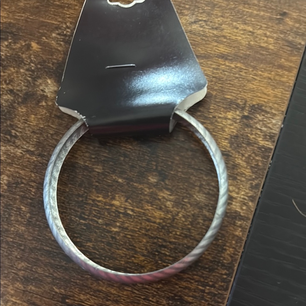 Silver Bangle Bracelet